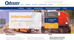 Desktop Screenshot of odysseylogistics.com